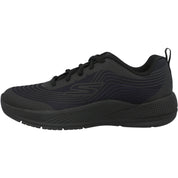 Skechers Microspec Black Trainers