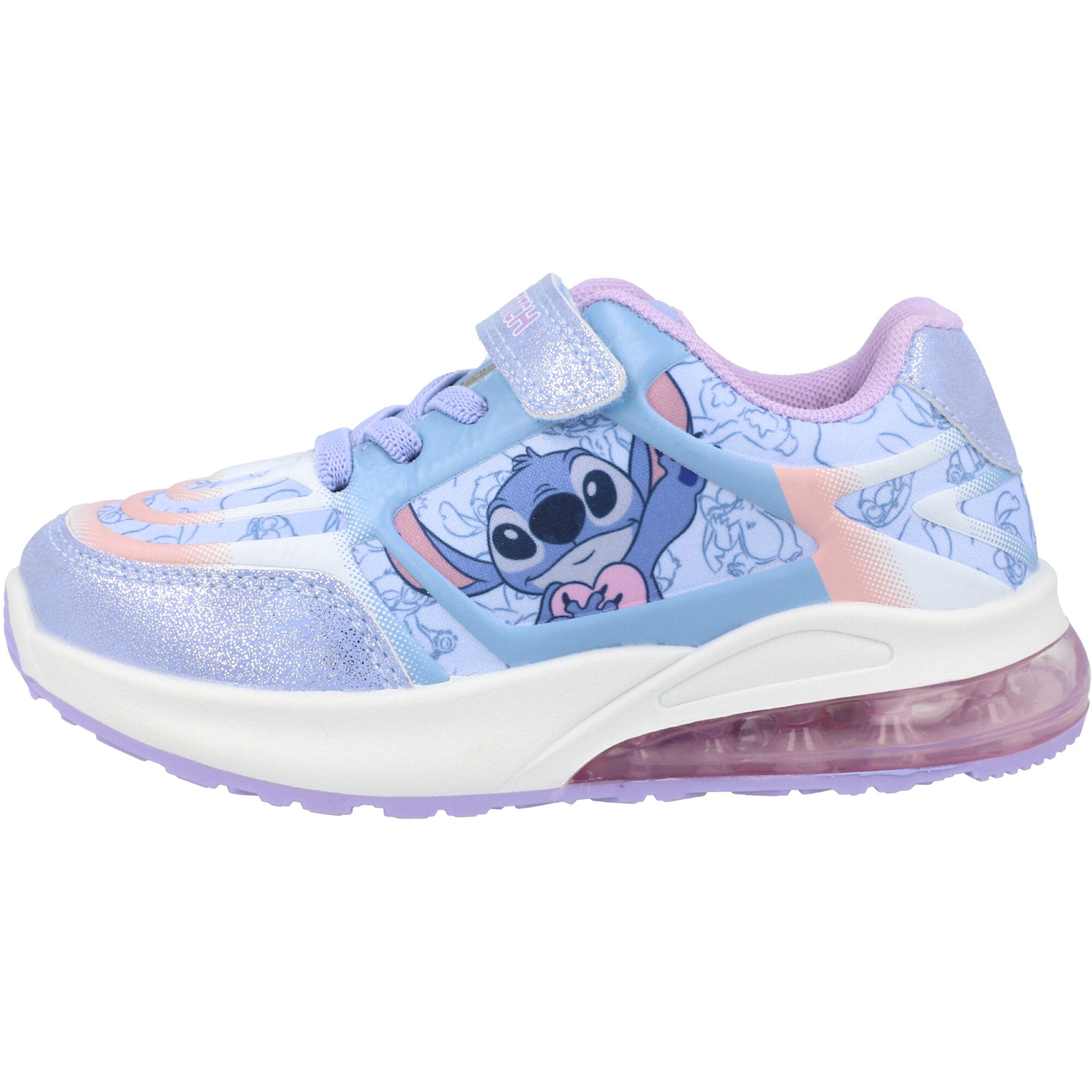 Disney Stitch Lights Purple Trainers