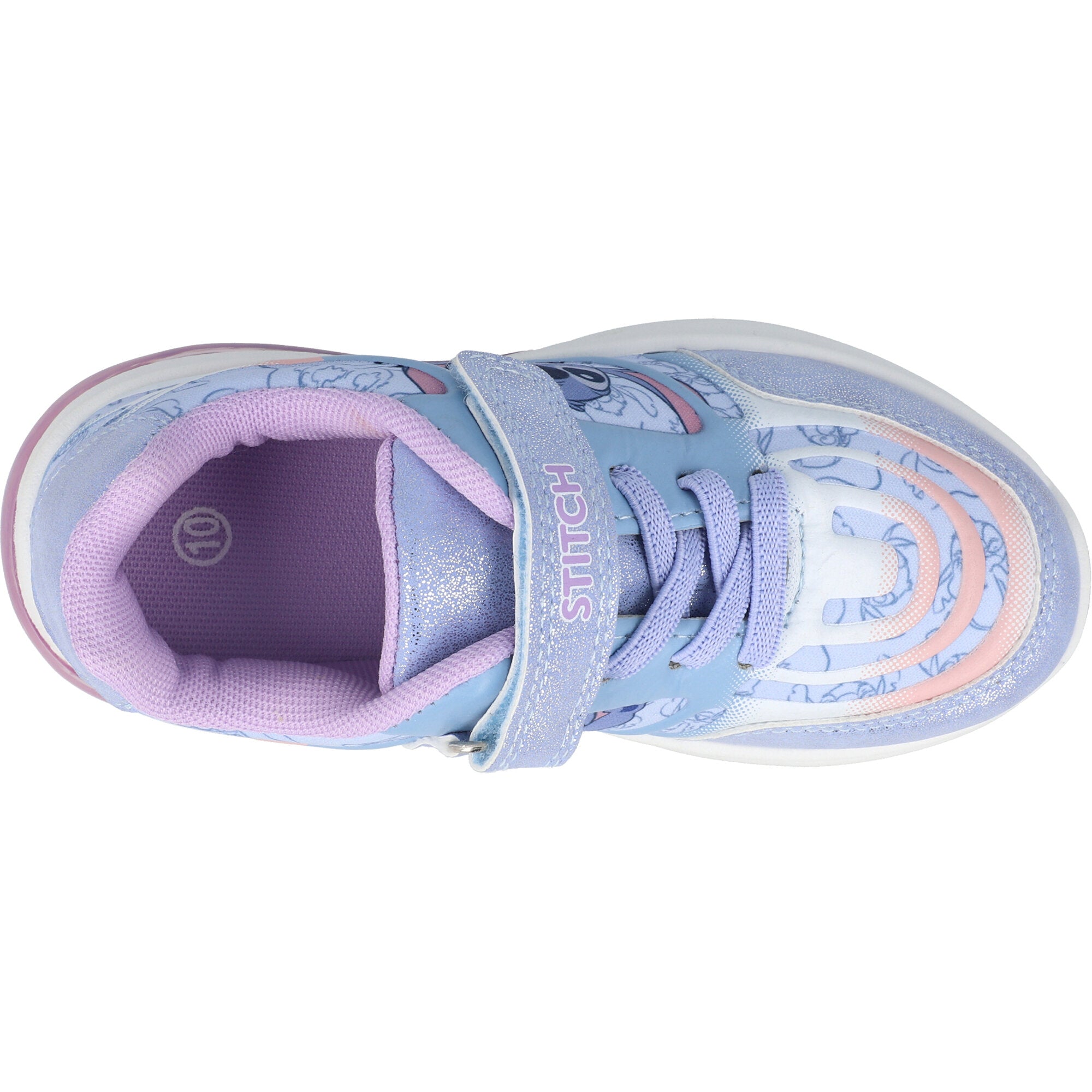 Disney Stitch Lights Purple Trainers