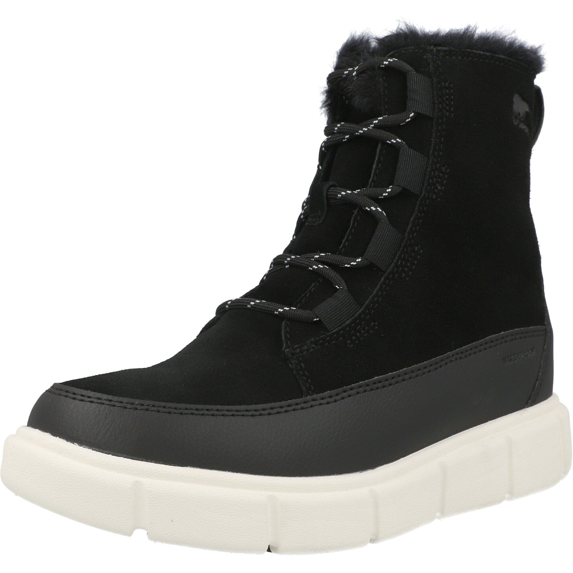 Sorel Explorer III Lace Black Winter Boots