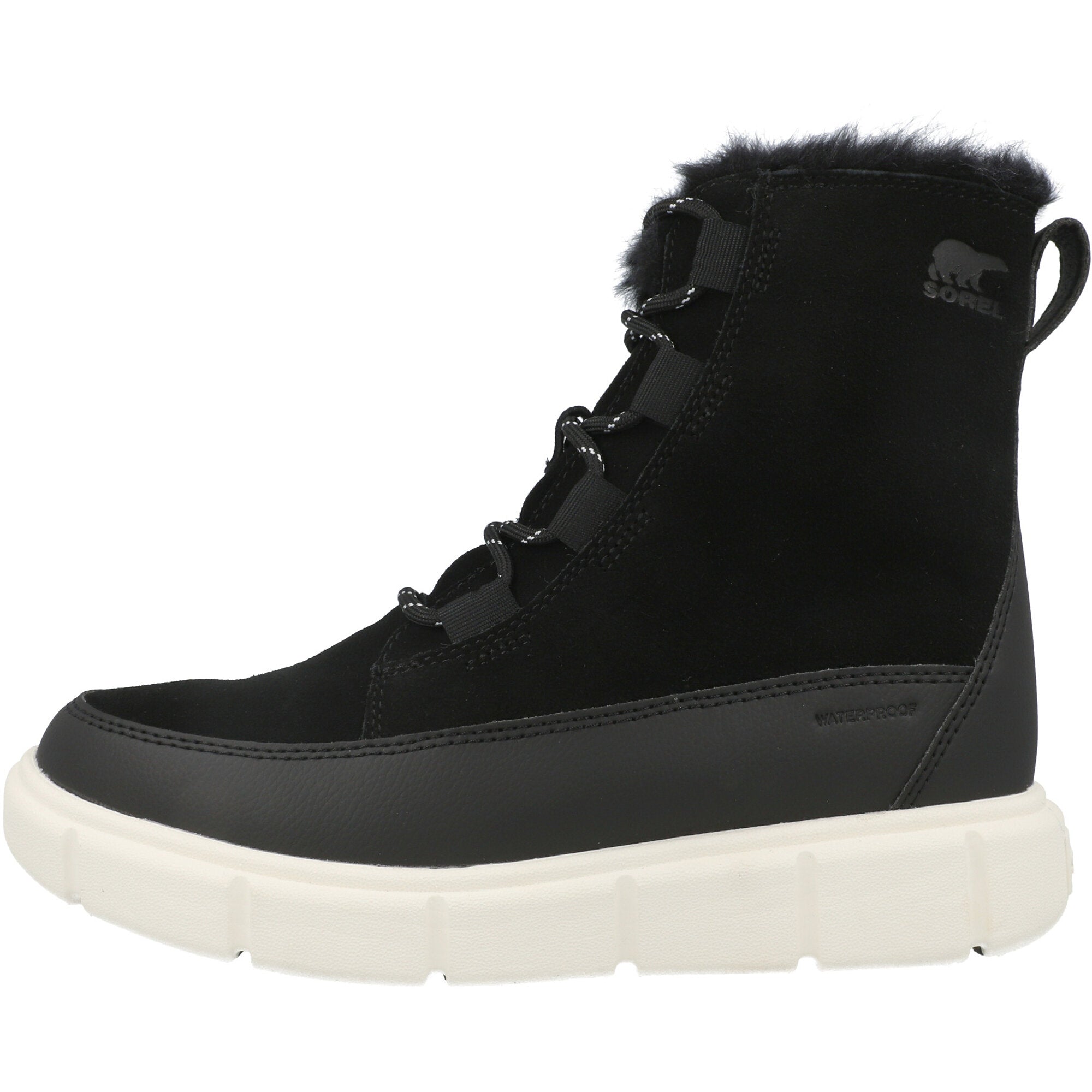 Sorel Explorer III Lace Black Winter Boots