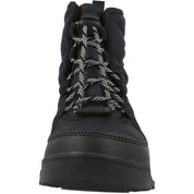 Sorel Whitney II Plus Black Lace-Up Boots