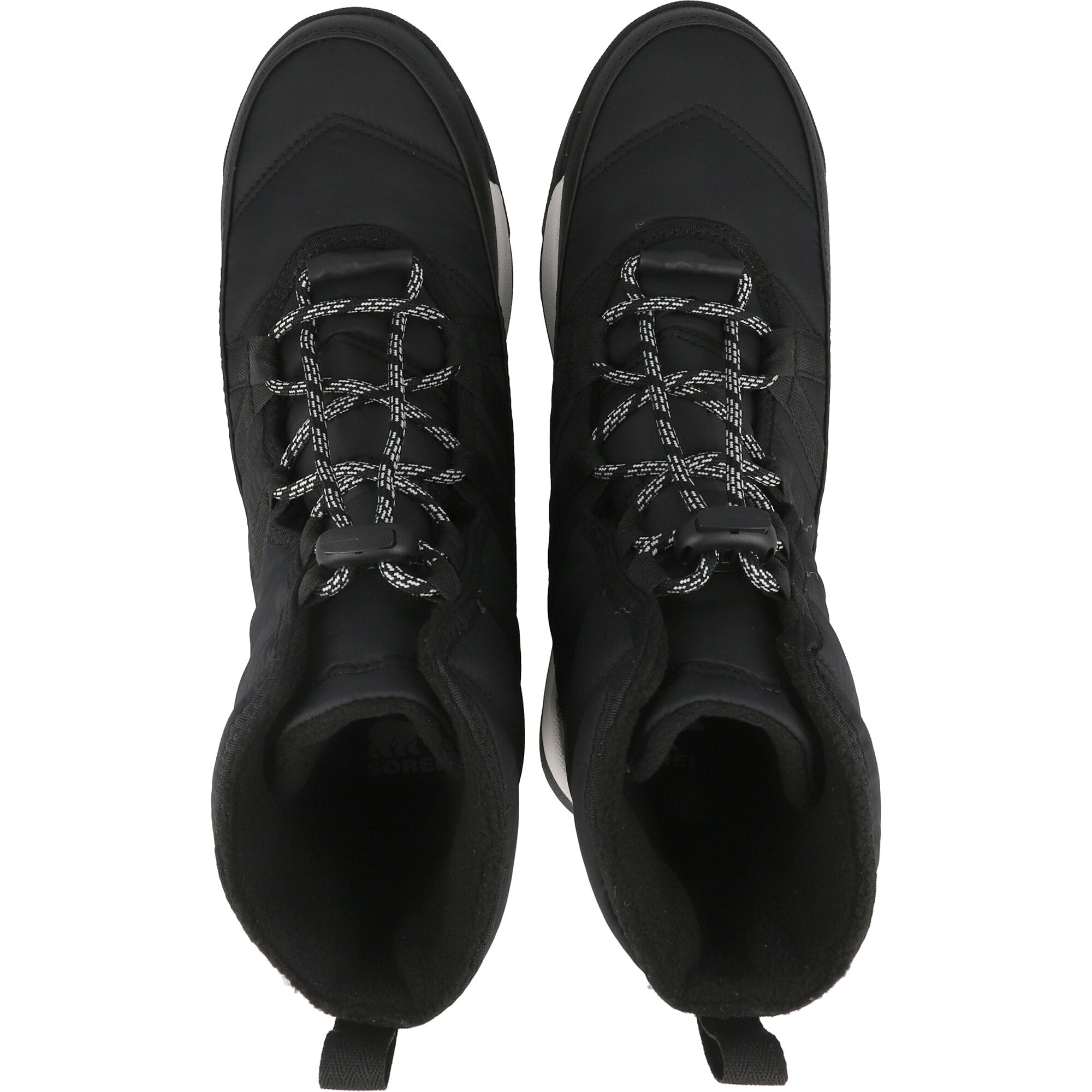 Sorel Whitney II Plus Black Lace-Up Boots