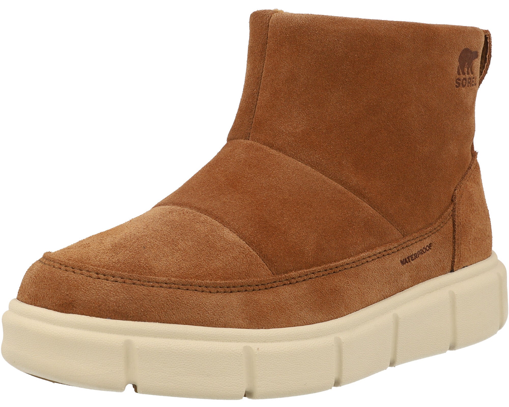 Sorel Explorer III Velvet Tan Slip-On Boots