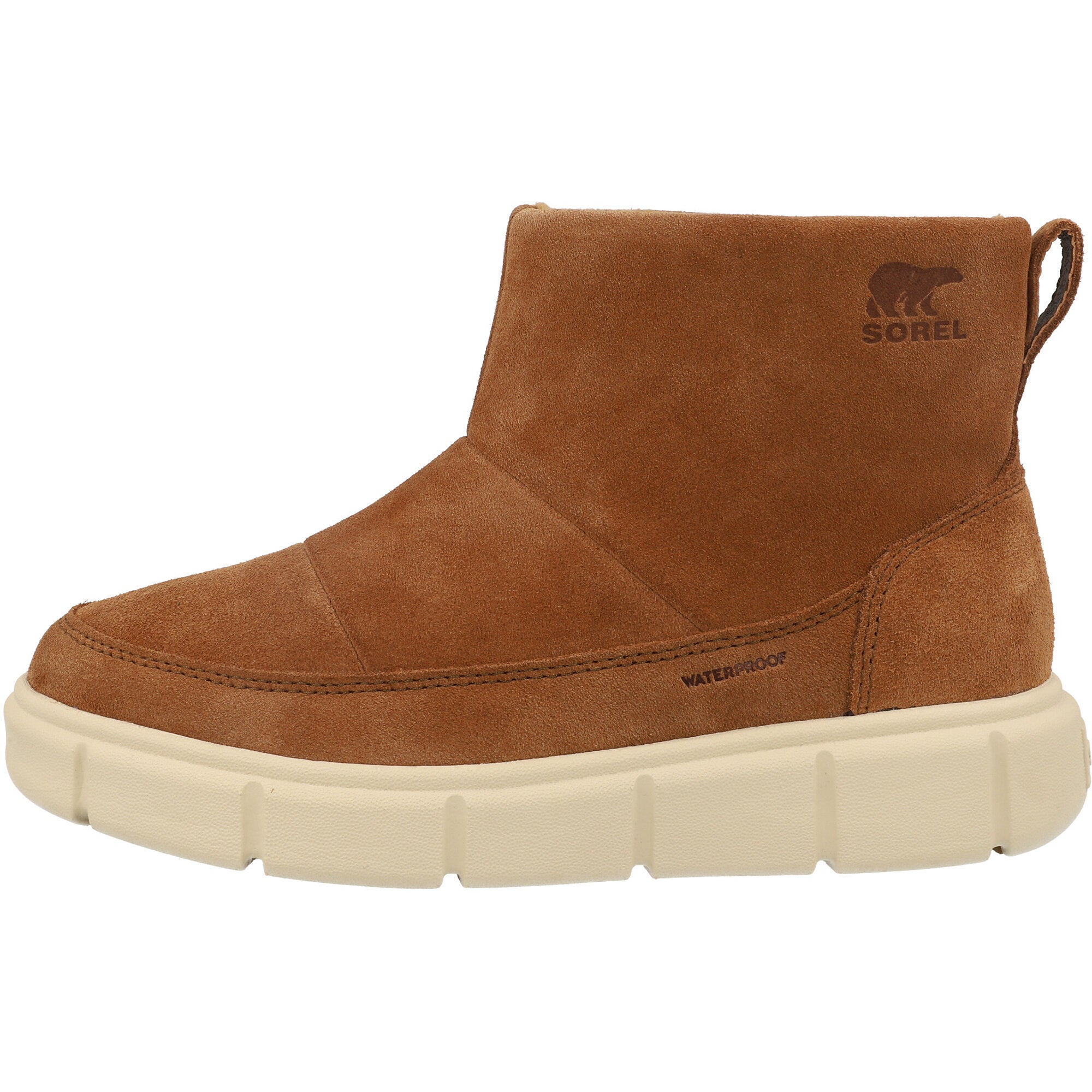 Sorel Explorer III Velvet Tan Slip-On Boots