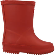 Hunter Kids First Classic Military Red Wellingtons