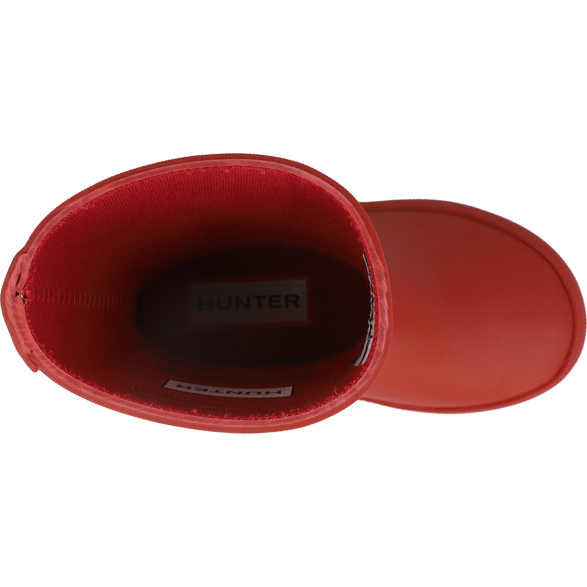 Hunter Kids First Classic Military Red Wellingtons