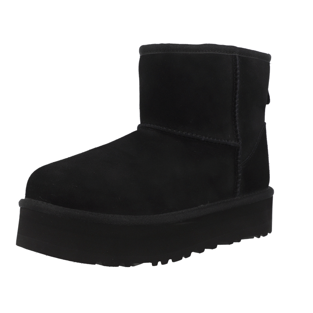 UGG Classic Mini Platform Black Boots