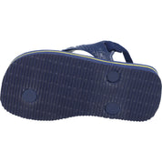 Havaianas Baby Brasil Logo II Navy Blue Flip Flops