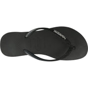 Havaianas Slim Sparkle Black Flip Flops