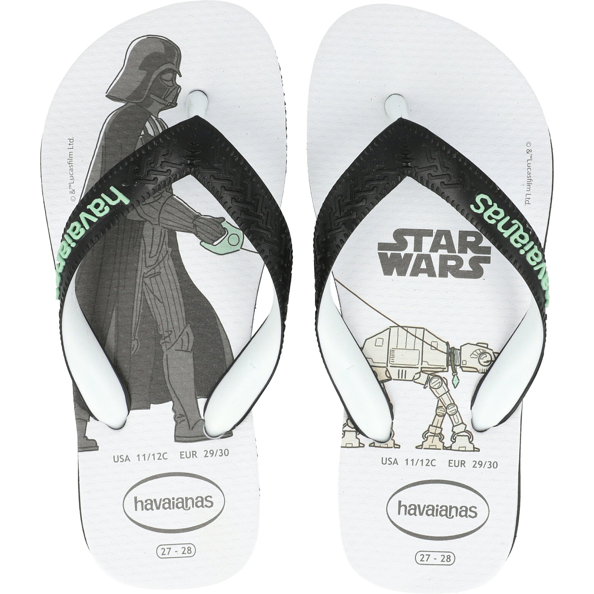 Havaianas Kids Star Wars Black Sandals