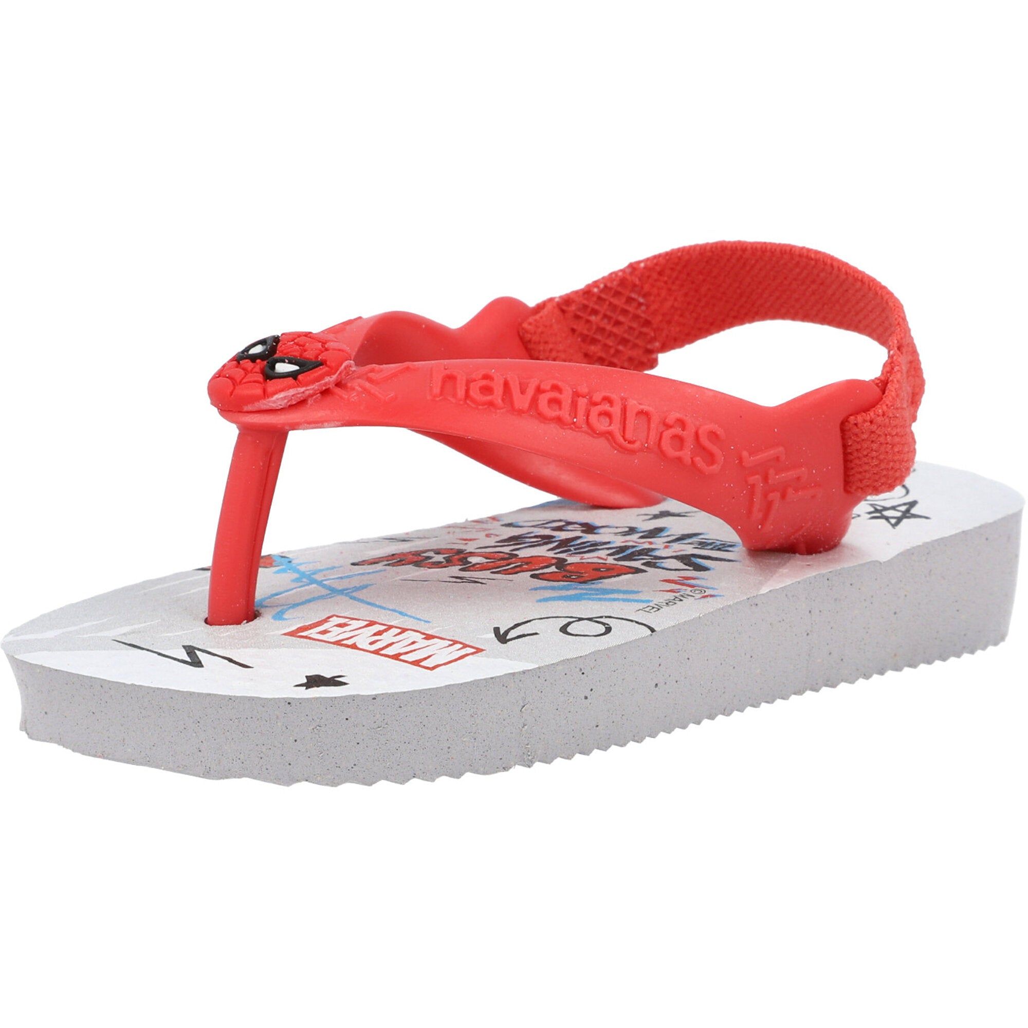 Havaianas Baby Marvel Spider-Man Ice Grey Sandals