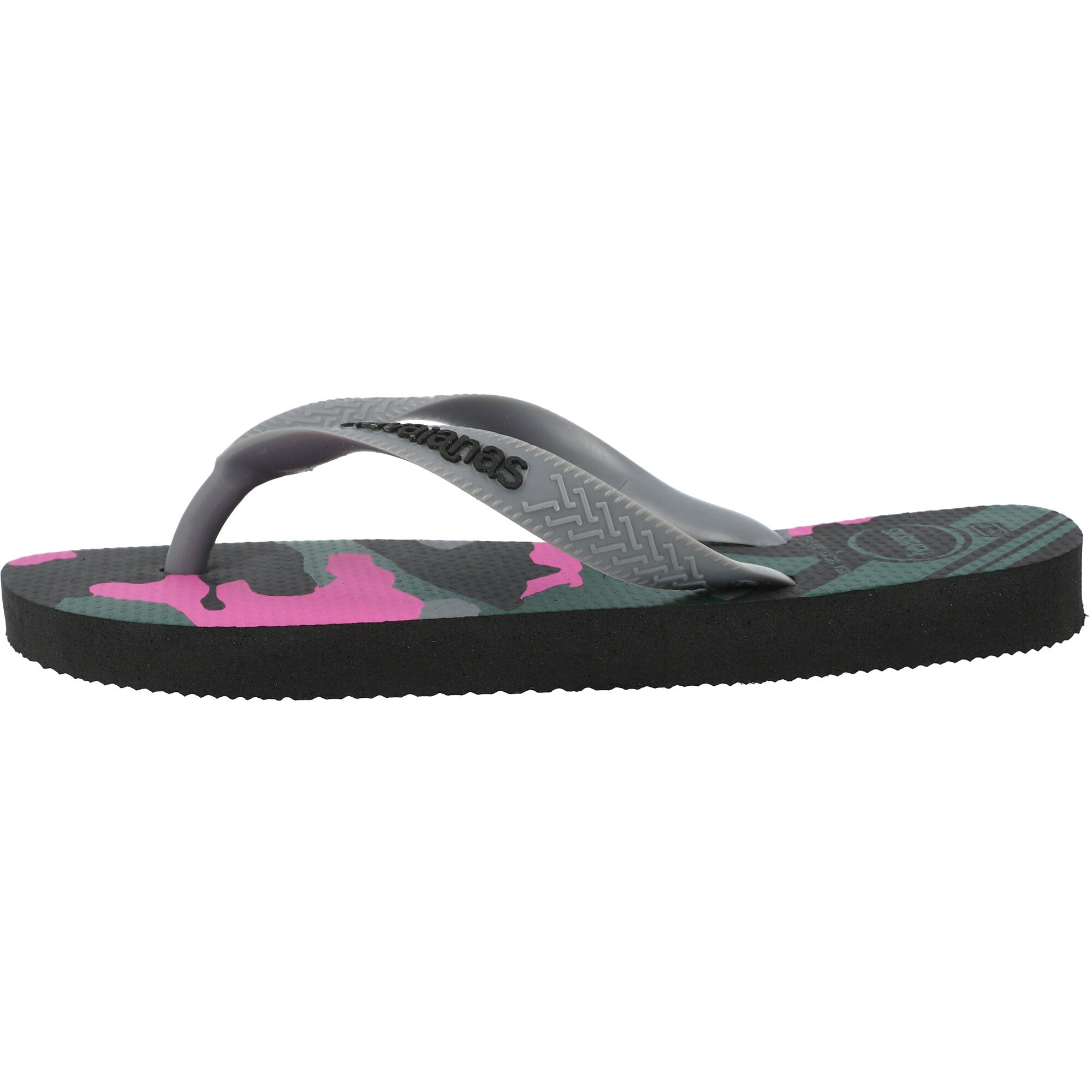 Havaianas Kids Top Camu Black Flip Flops