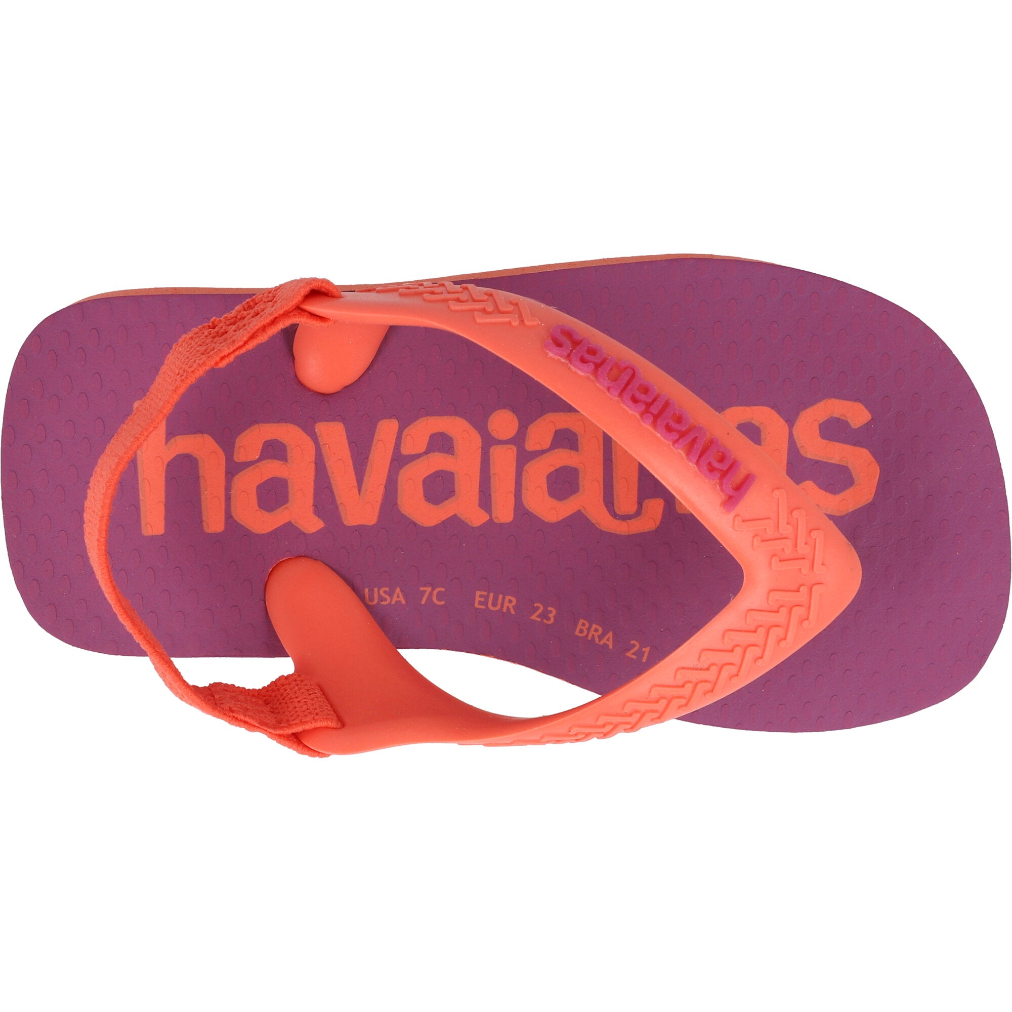 Havaianas Baby Logomania Salmon Sandals