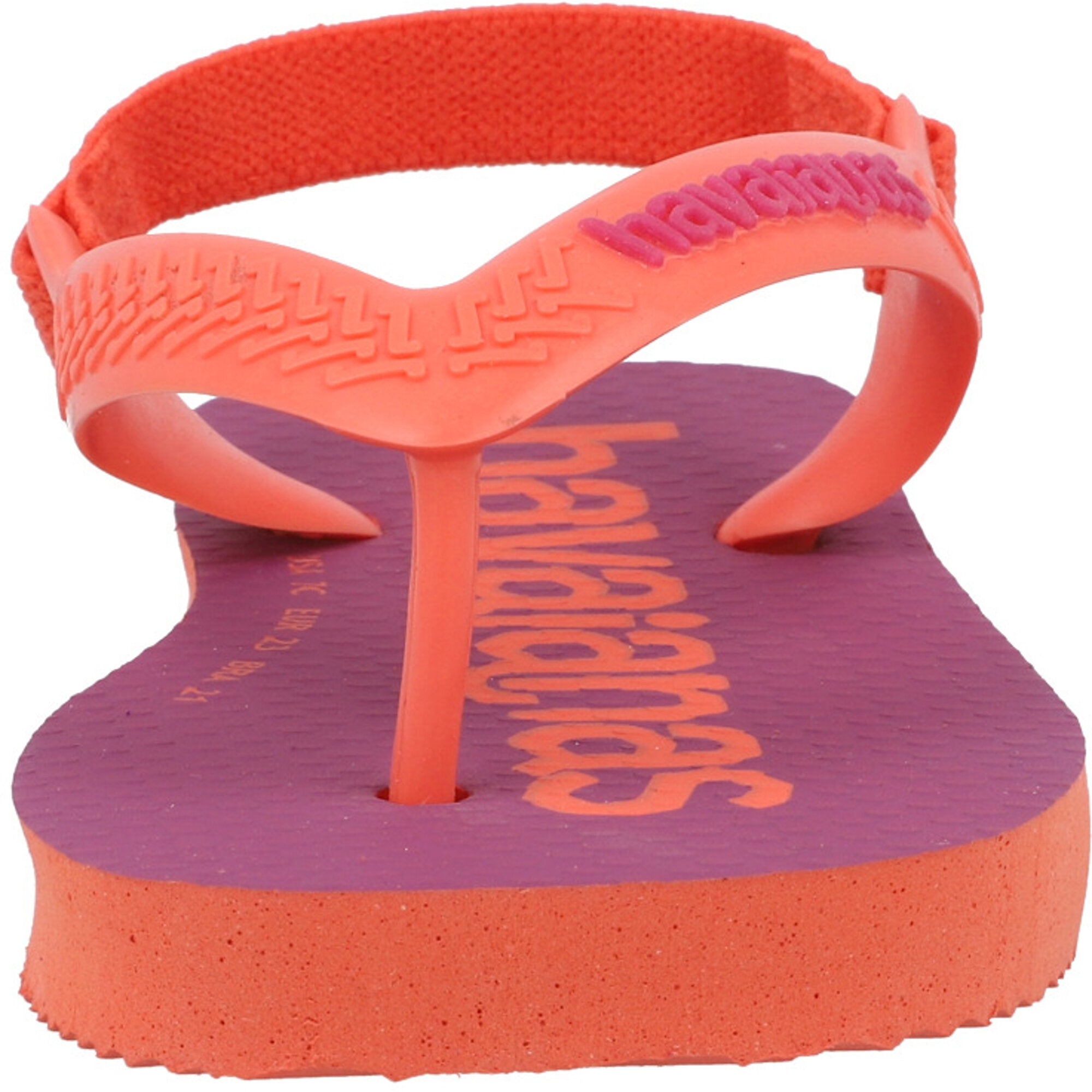 Havaianas Baby Logomania Salmon Sandals