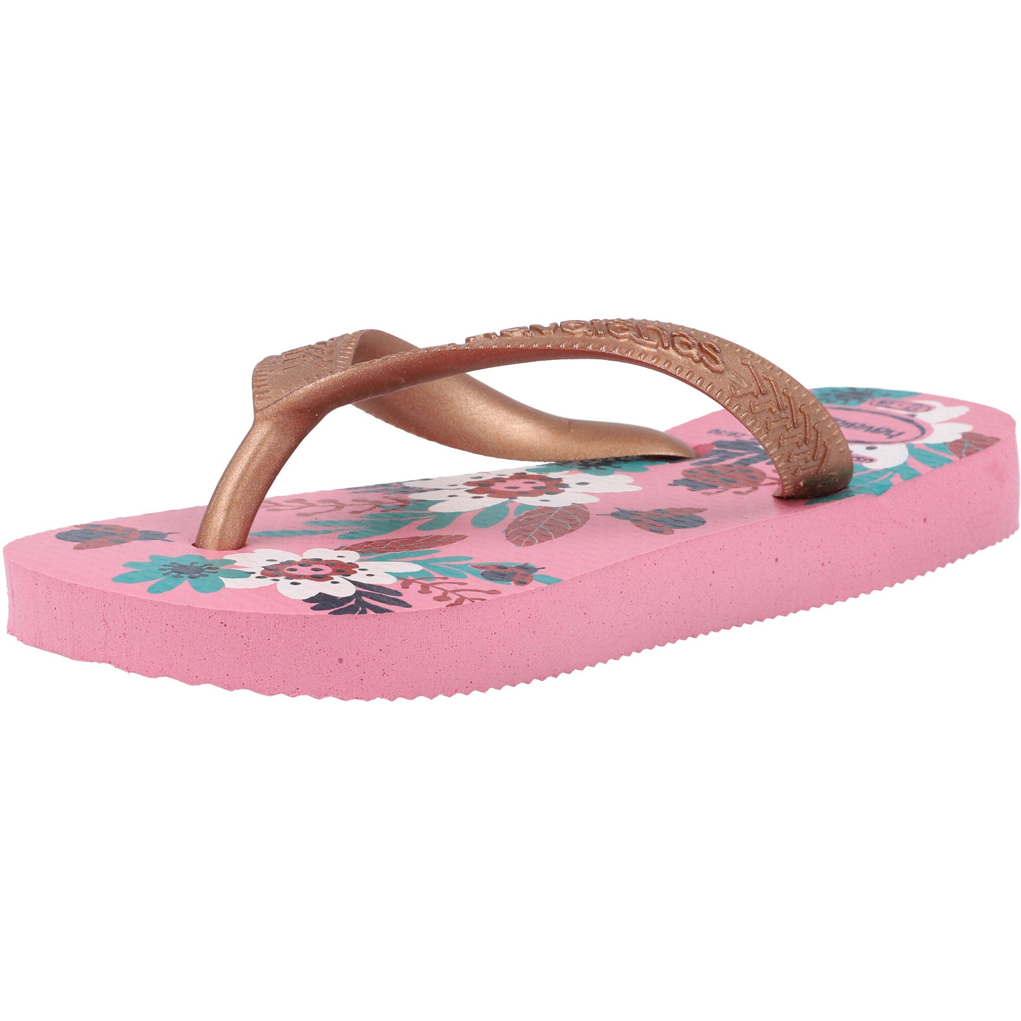 Havaianas Kids Flores Pink Flip-Flops