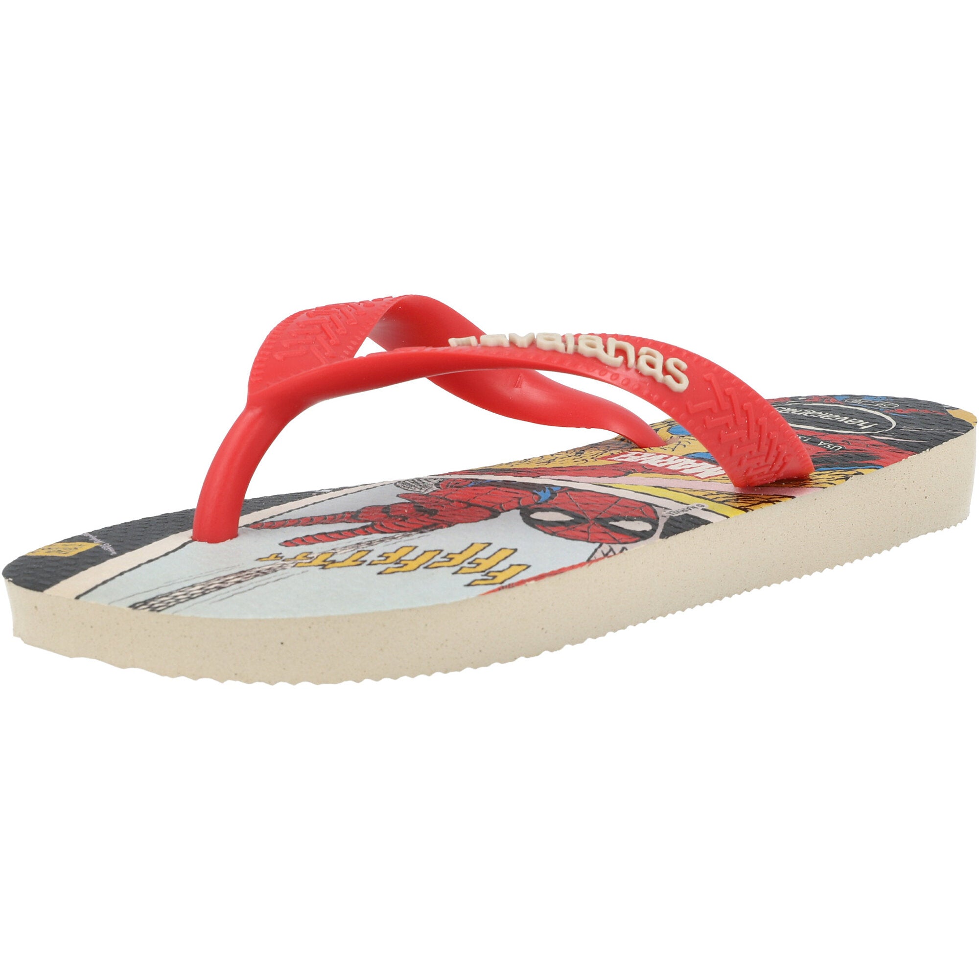 Havaianas Kids Top Marvel Classics Beige Flip Flops