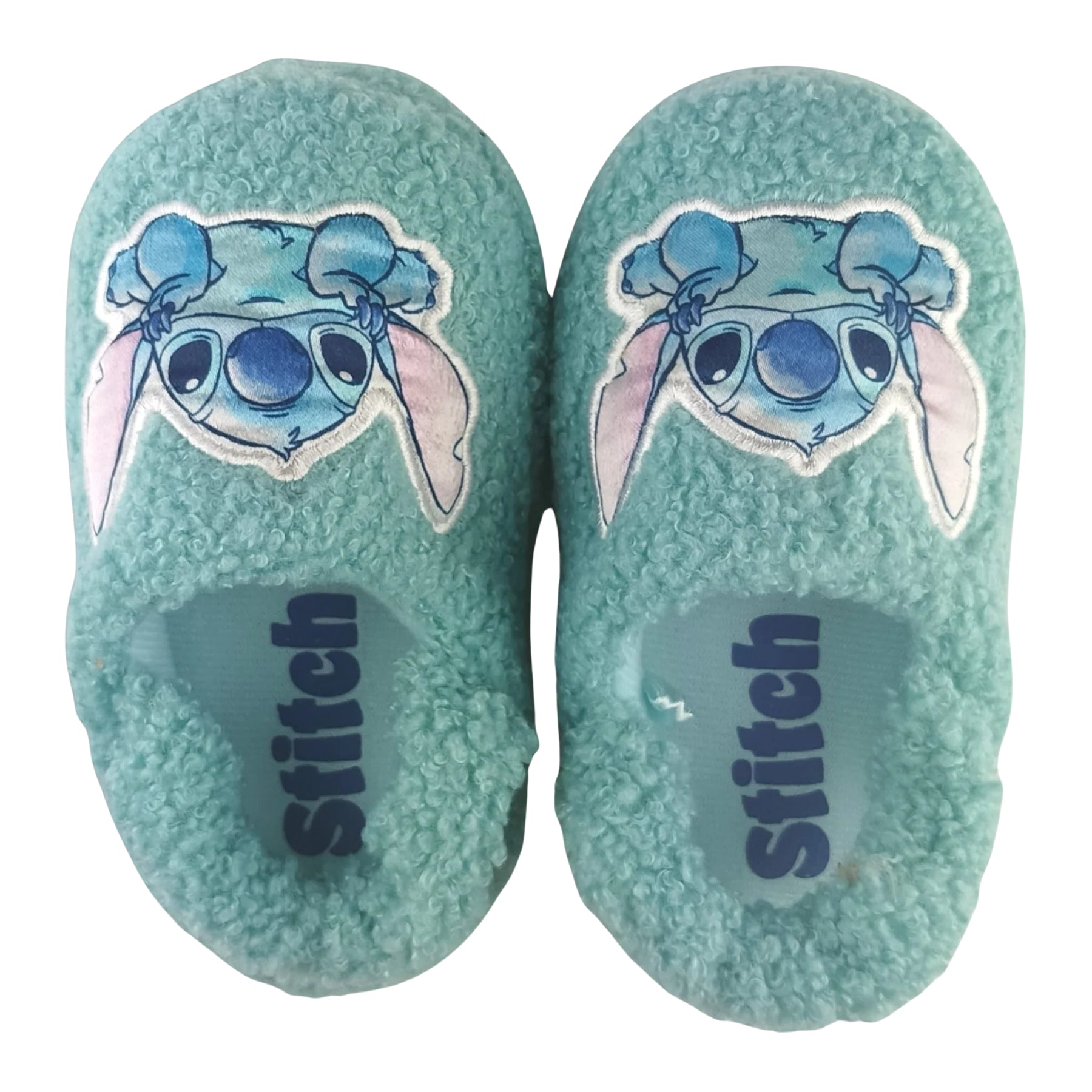 Disney Stitch Green Slippers