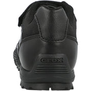 Geox J Savage B Black School Shoes