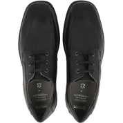 Geox Federico Black Leather Shoes