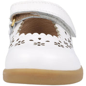 Bobux i-Walk Tilly White Mary Jane Shoes