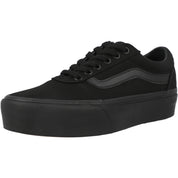 Vans Ward Platform Black Trainers