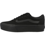 Vans Ward Platform Black Trainers