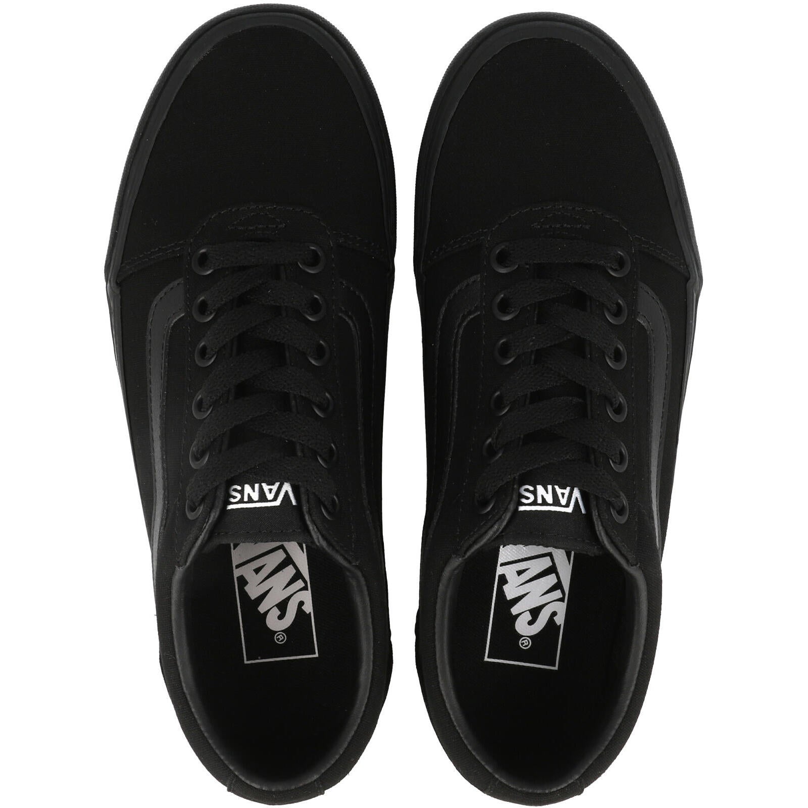 Vans Ward Platform Black Trainers