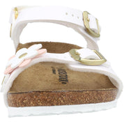 Birkenstock Rio Kids Flowers White 1029561