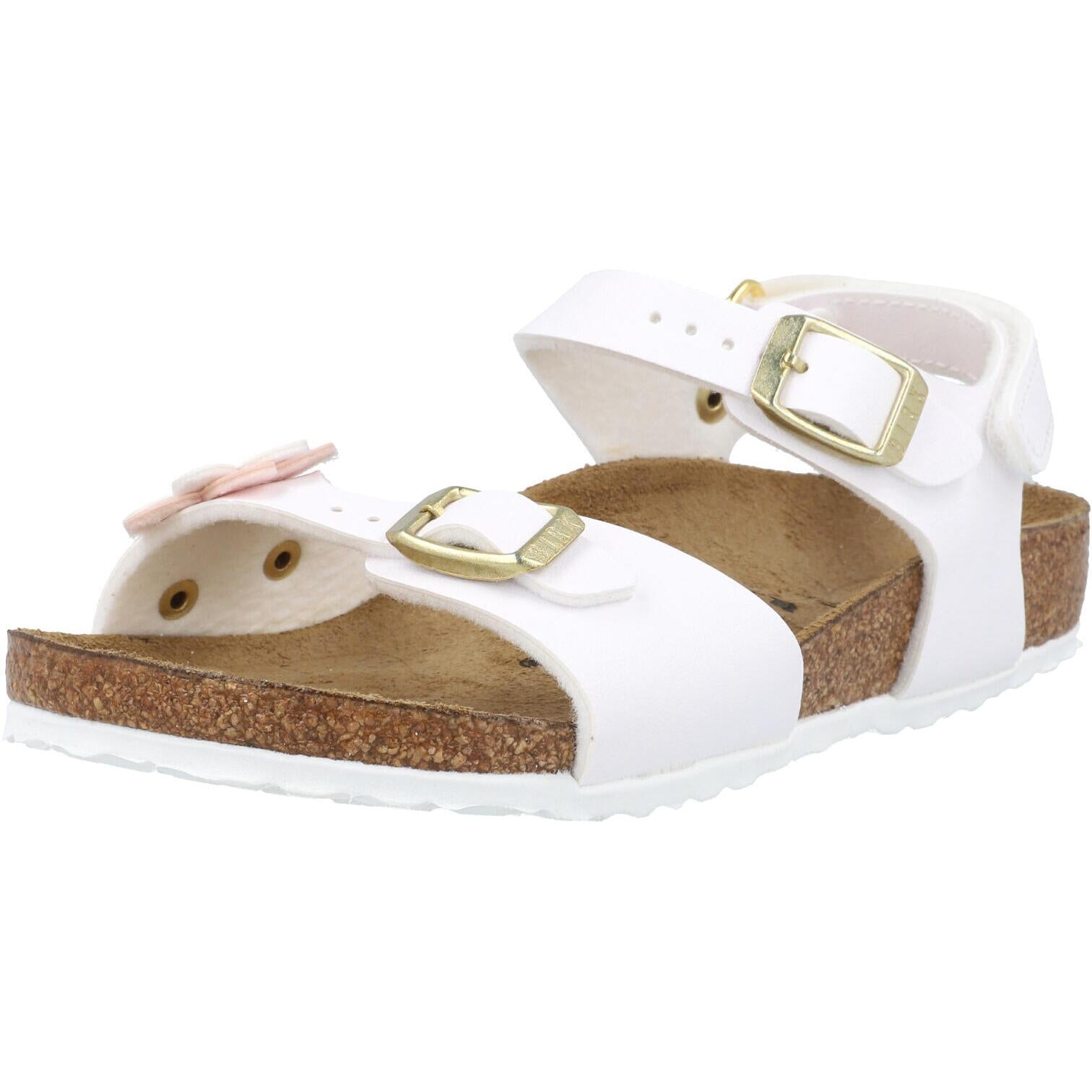 Birkenstock Rio Kids Flowers White 1029561
