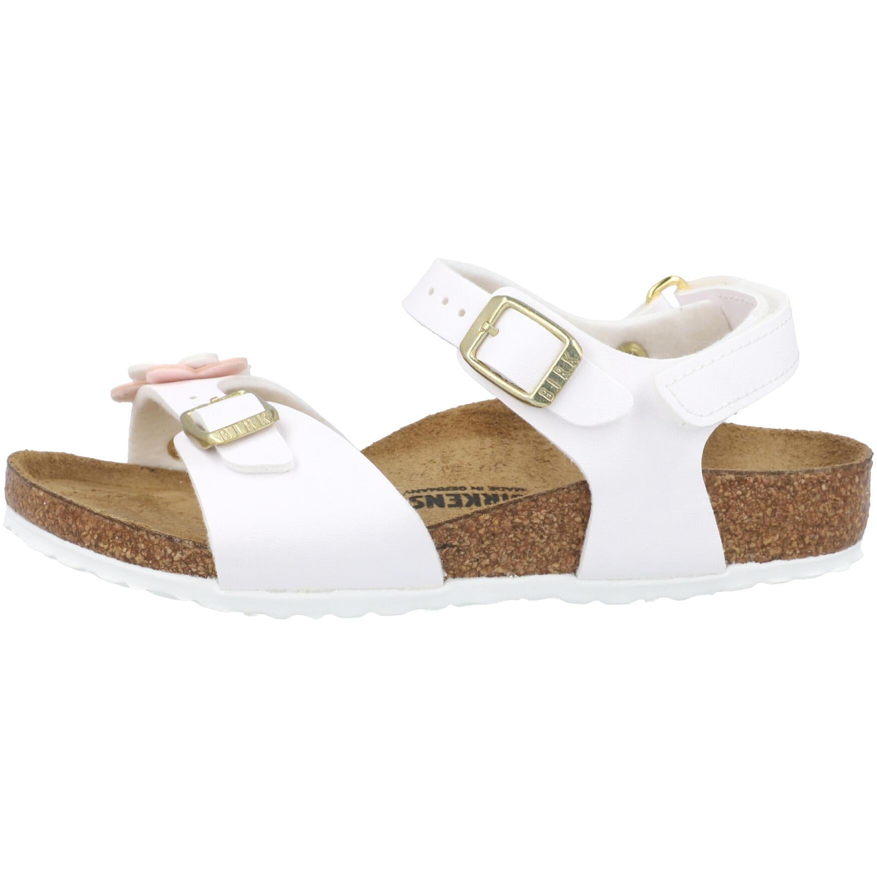 Birkenstock Rio Kids Flowers White 1029561