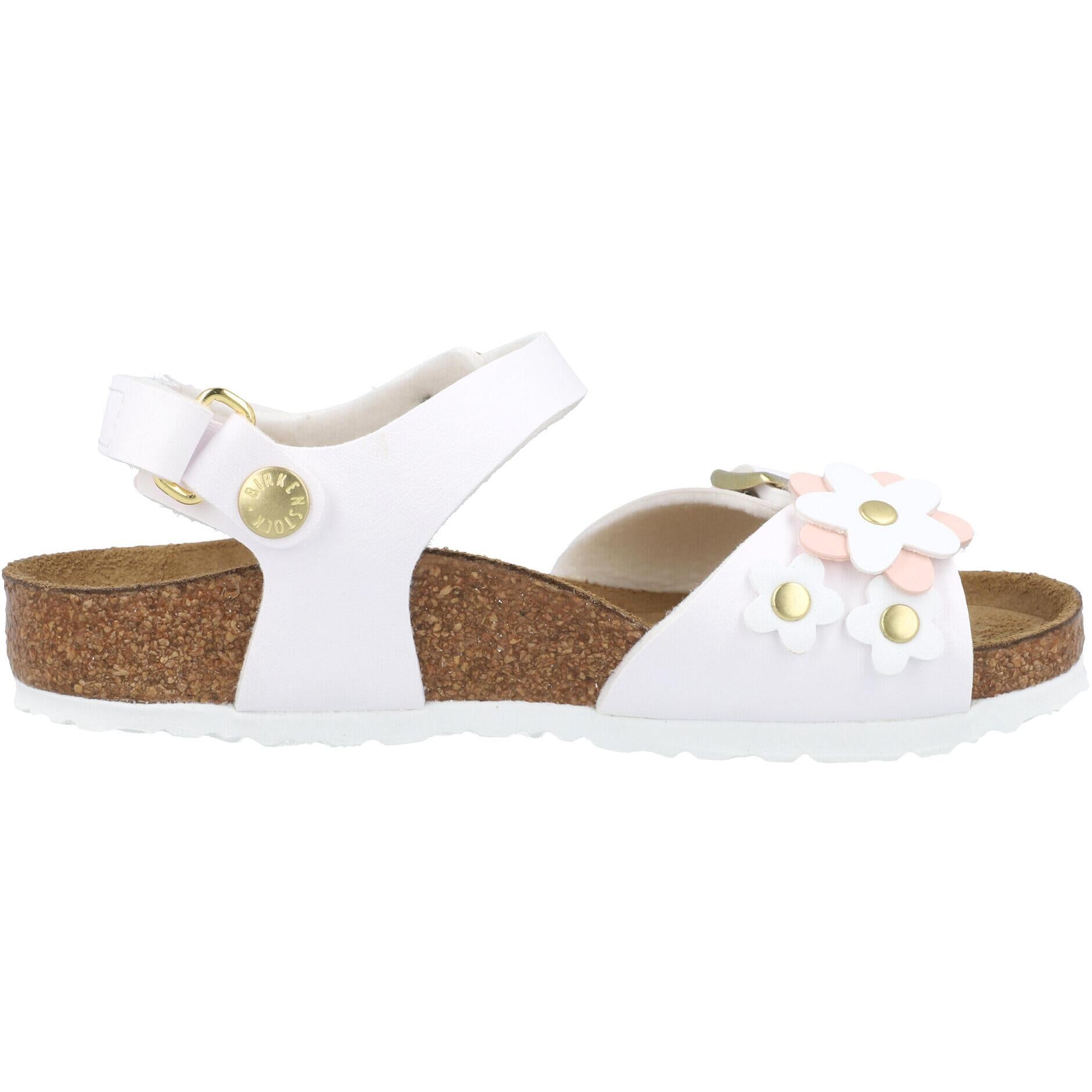 Birkenstock Rio Kids Flowers White 1029561