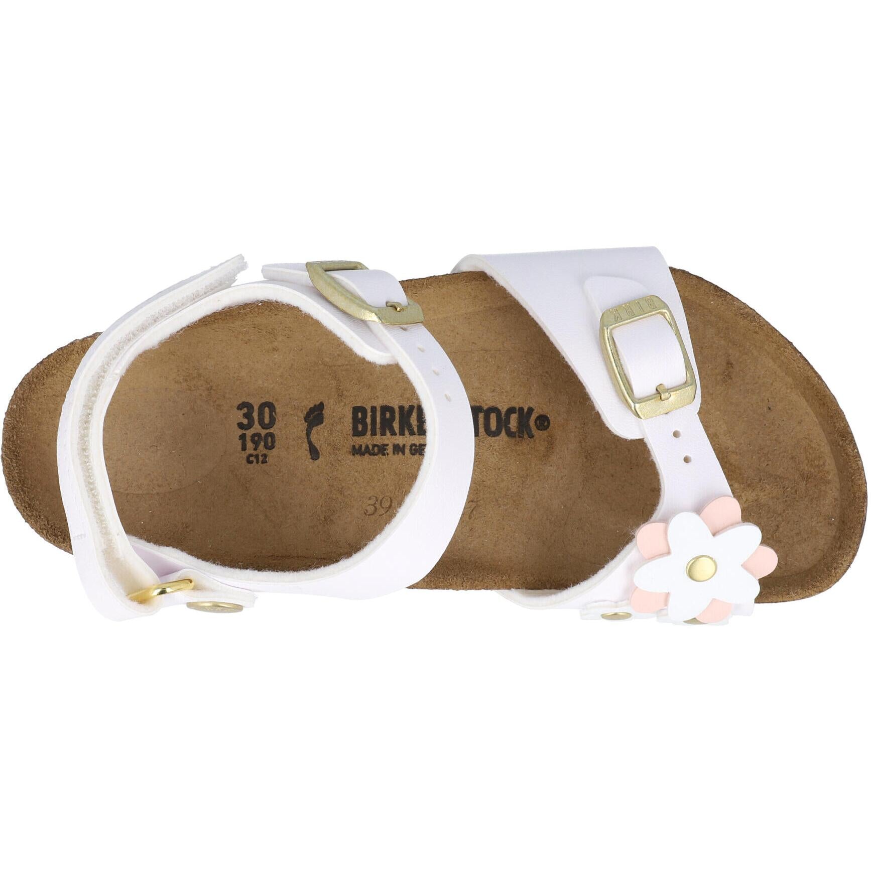 Birkenstock Rio Kids Flowers White 1029561