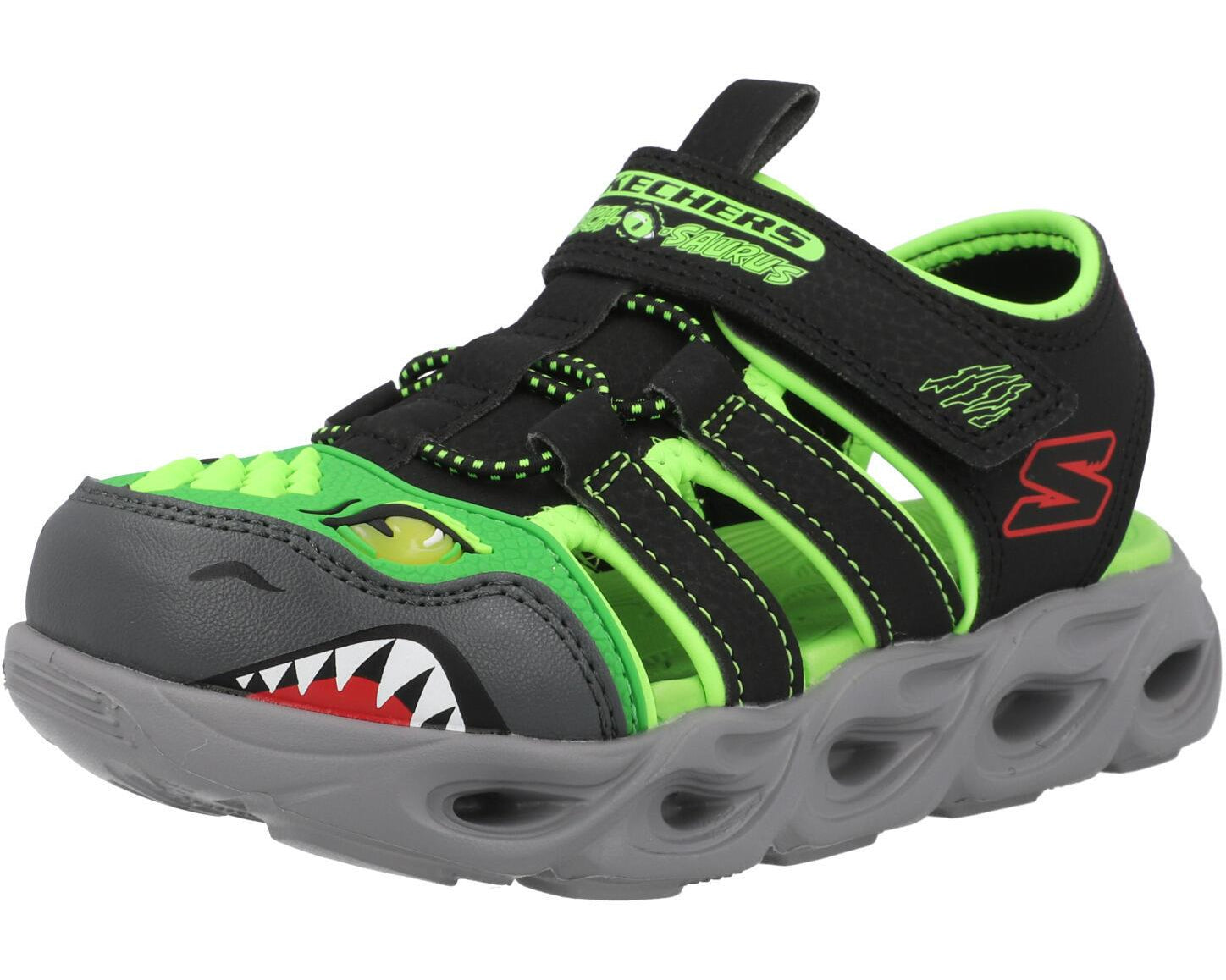 Skechers S Lights Thermo-Flash Black 400613LBKLM