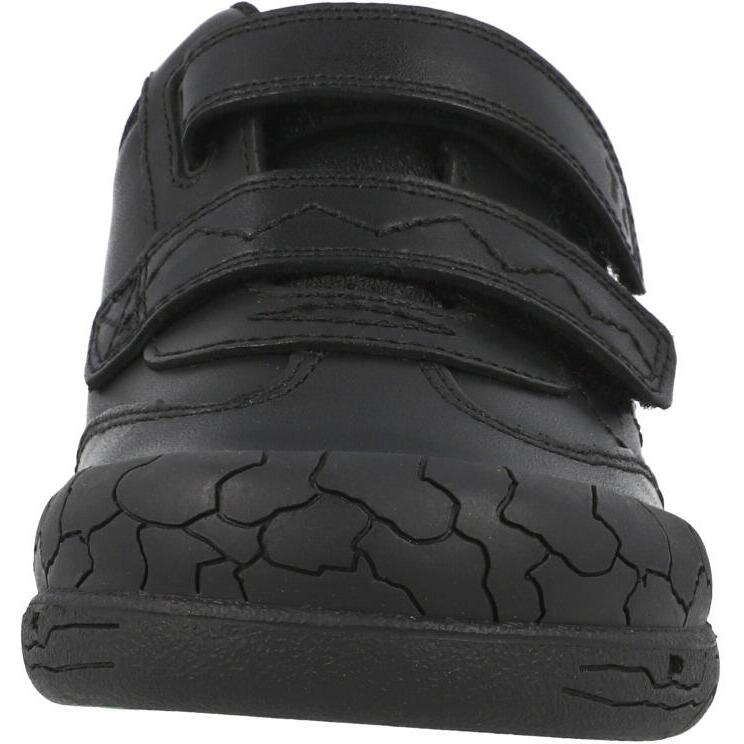 ToeZone Luca Dinosaur School Shoes Black