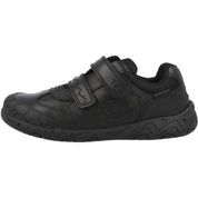 ToeZone Luca Dinosaur School Shoes Black