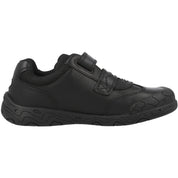 ToeZone Luca Dinosaur School Shoes Black