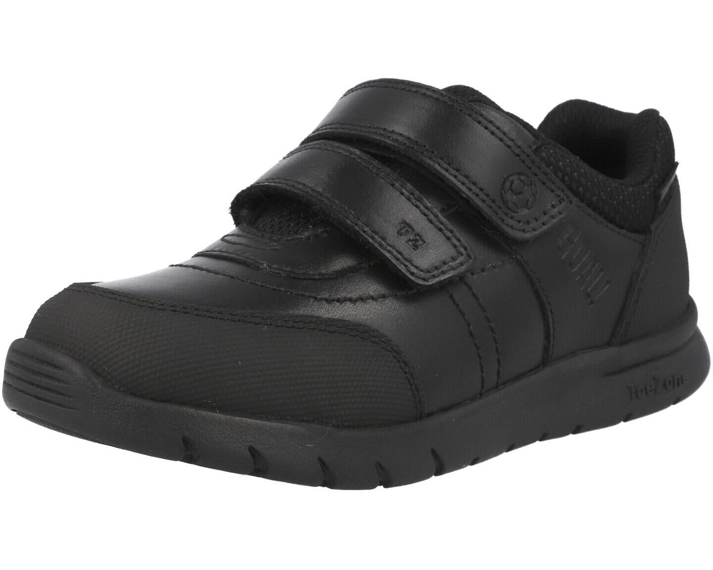 ToeZone Strike Football School Shoes Black
