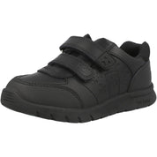 ToeZone Minecraft Rip Tape School Shoes Black