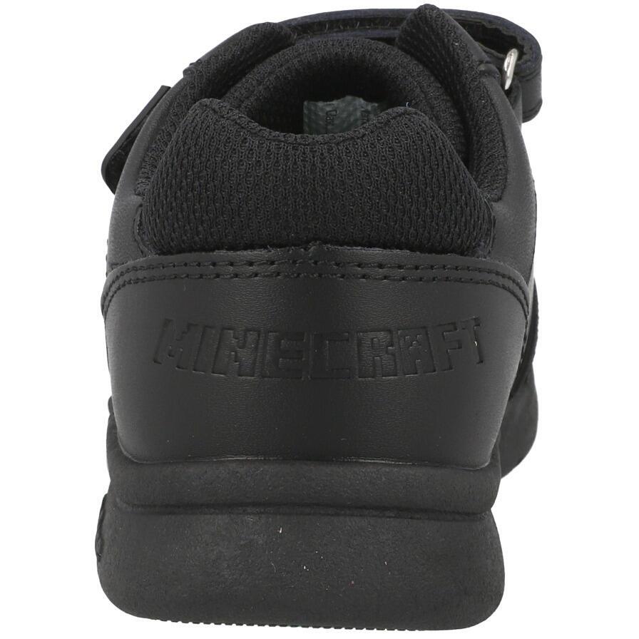 ToeZone Minecraft Rip Tape School Shoes Black
