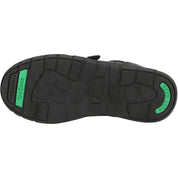 ToeZone Minecraft Rip Tape School Shoes Black