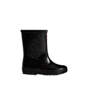 Hunter Kids First Giant Glitter Boot Black HFRK0038252BLK