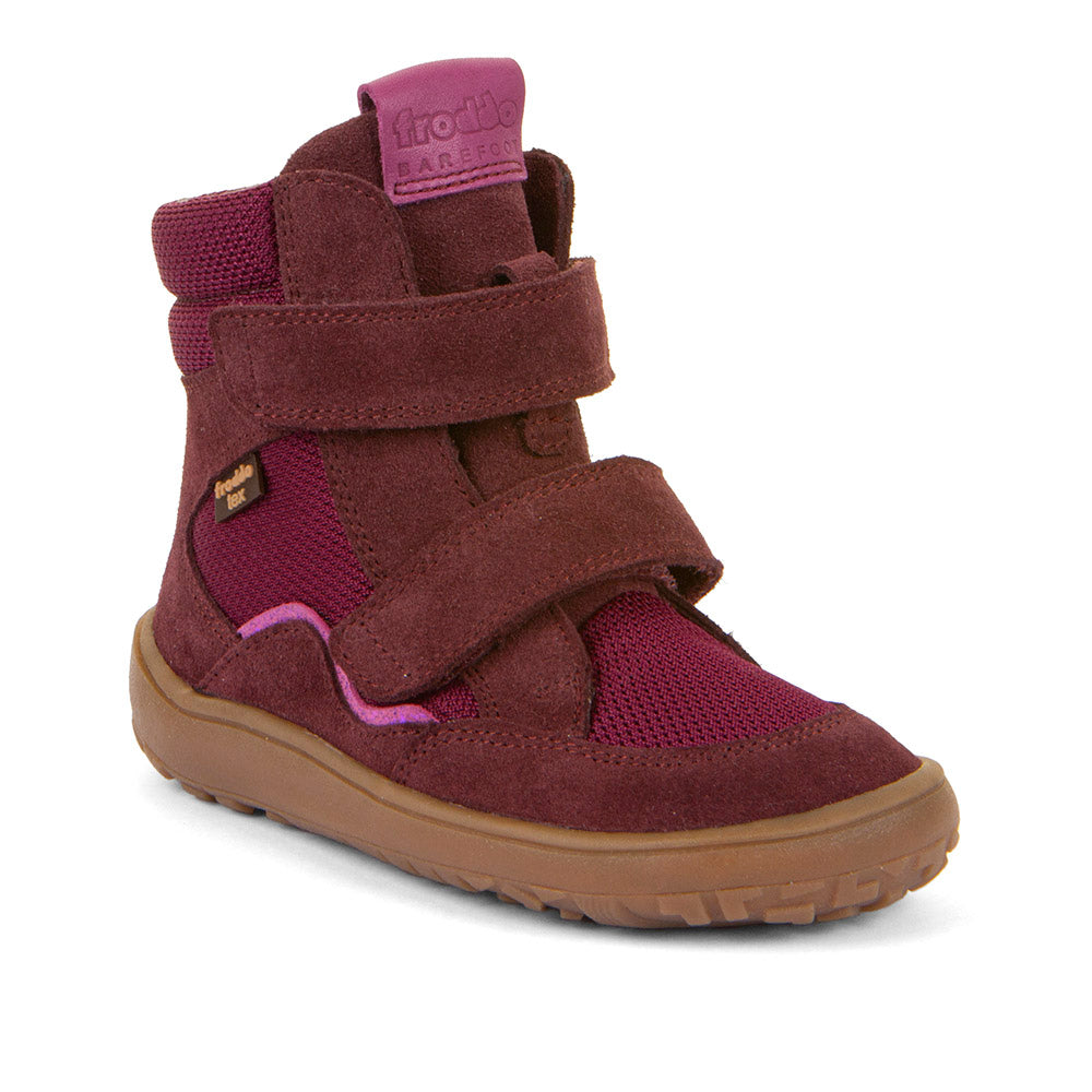 Froddo Barefoot Tex Winter Textile Lining Bordeaux G31602476T