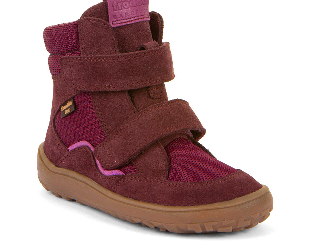 Froddo Barefoot Tex Winter Textile Lining Bordeaux G31602476T