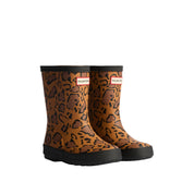 Hunter Kids First Leopard Print Boot Leopard HFRK0043252RTS