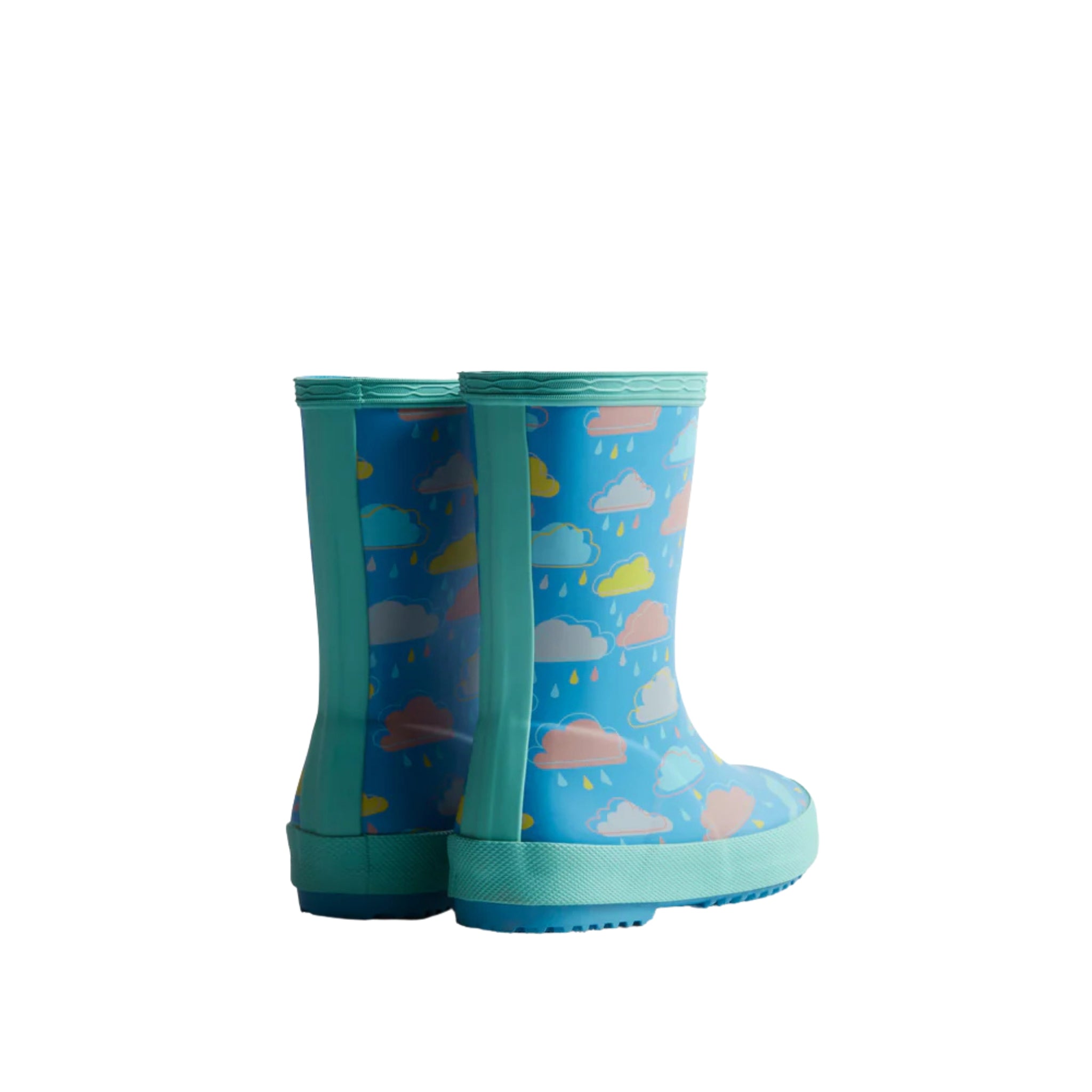 Hunter Kids First Rain Cloud Print Boot Rain Cloud HFRK0040252RC