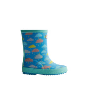 Hunter Kids First Rain Cloud Print Boot Rain Cloud HFRK0040252RC
