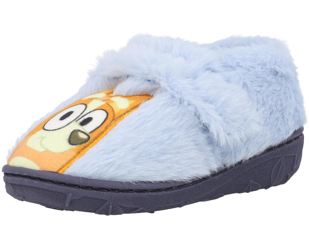 Bluey Split Fur Slippers Blue GSS30278