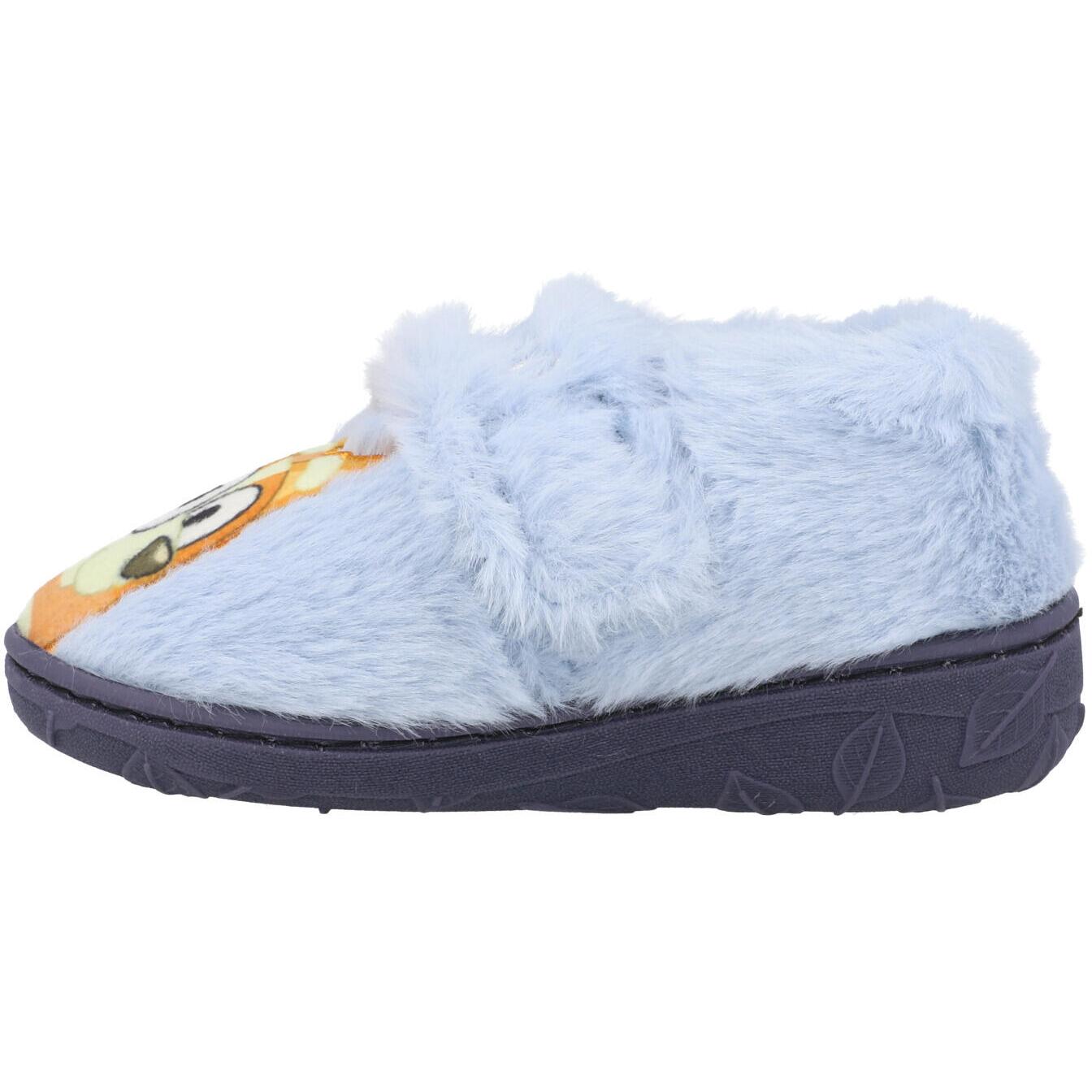 Bluey Split Fur Slippers Blue GSS30278