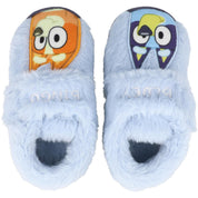 Bluey Split Fur Slippers Blue GSS30278